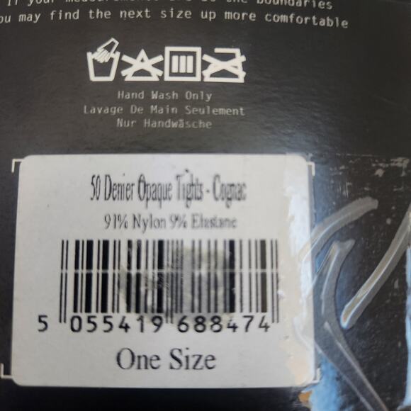 Vintage Pamela Mann 50 Denier Tights Made in Italy NIP - Picture 4 of 5